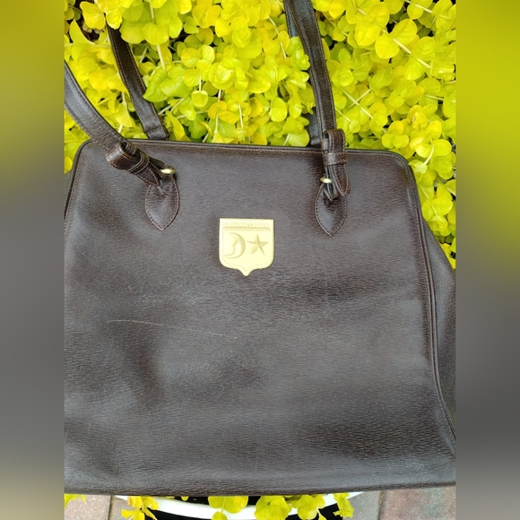 Barry Kieselstein-Cord Vintage Moonstar Brown Leather Tote - Picture 2 of 14